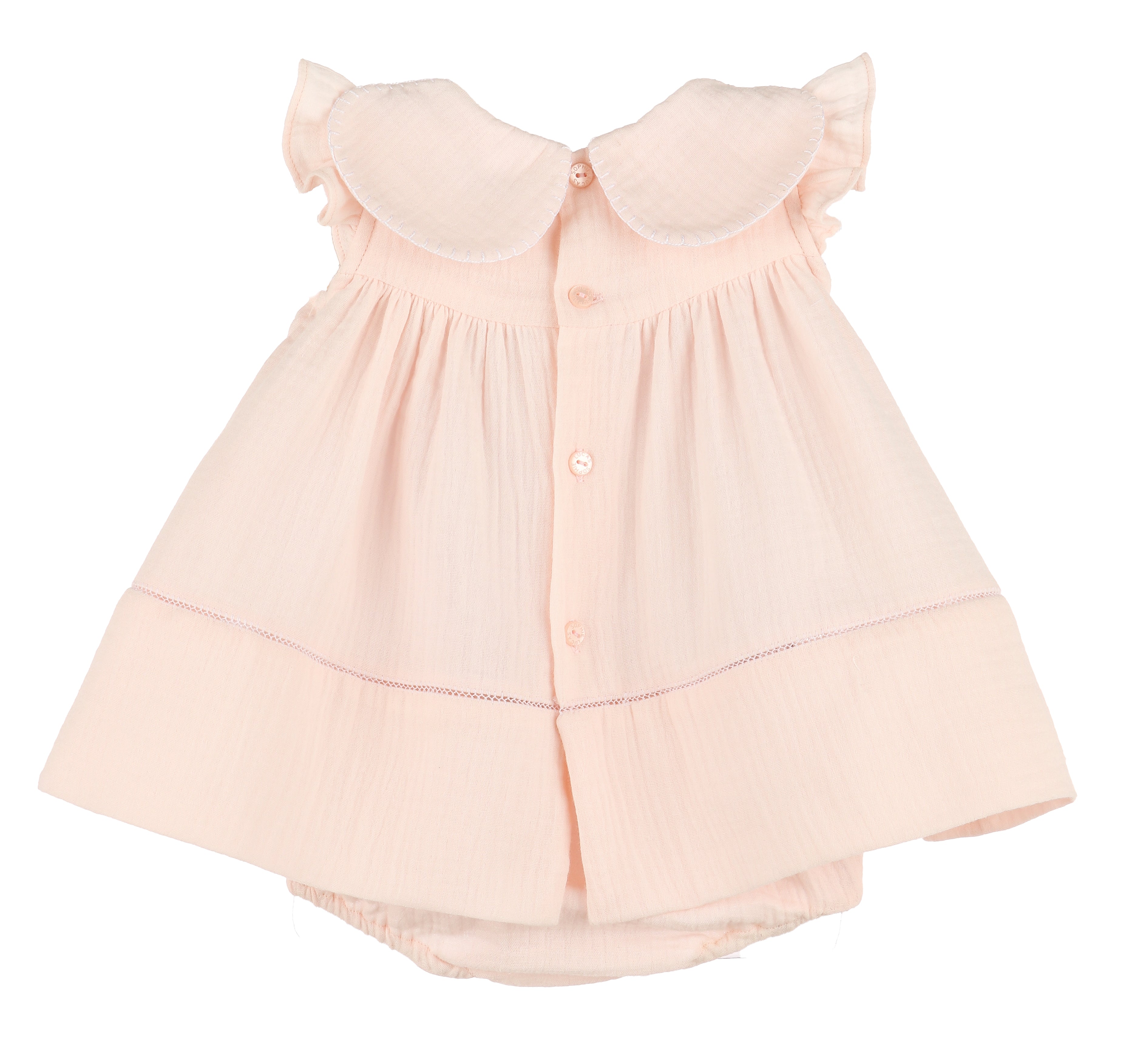 Cuddle Cotton Petal Pink Float Dress